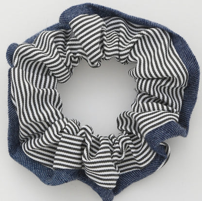 Lined-Scrunchie