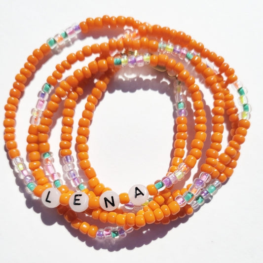 G.L.O.W Name WaistBeads